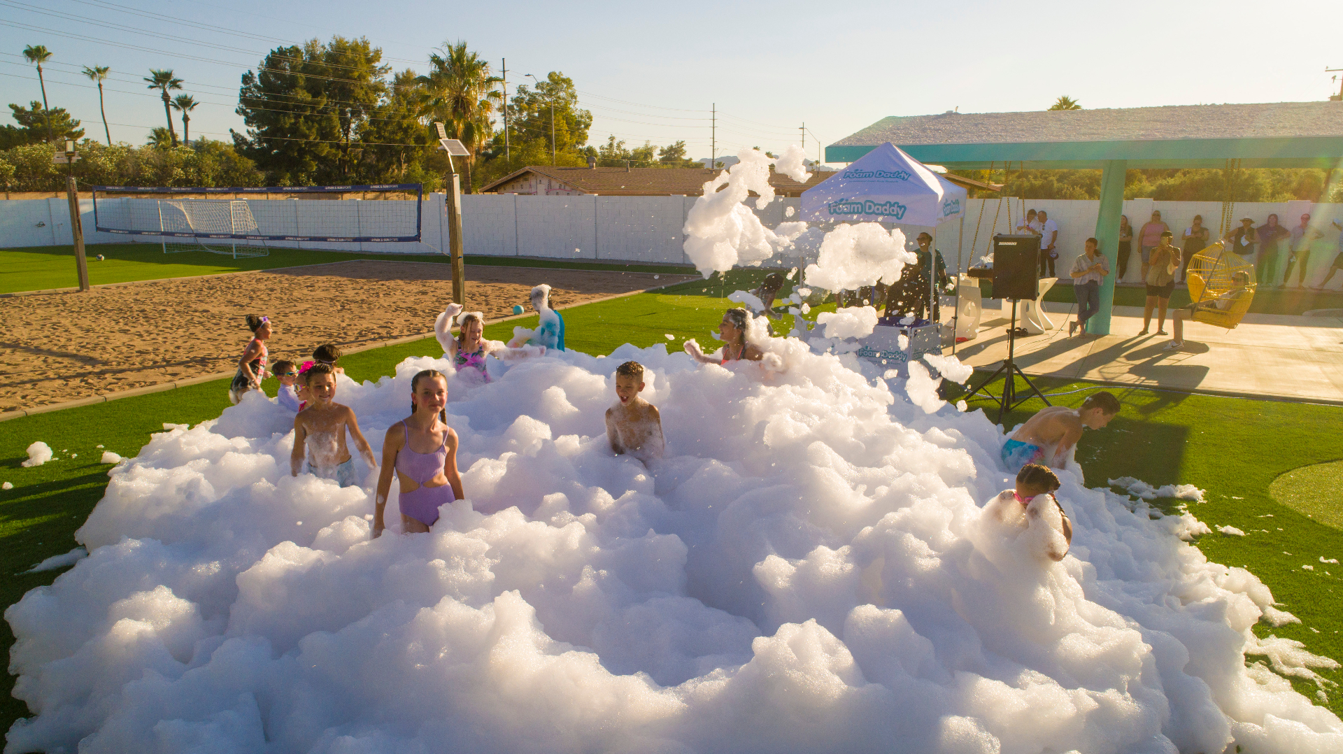 Foam party in Calhoun - Foam Dawgs foam party rentals Calhoun, GA